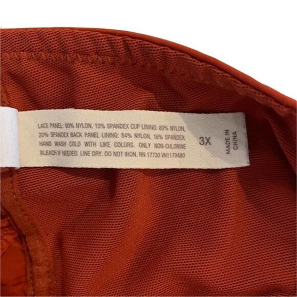 Auden bralette size 3x.‎ Lacey t-back pull on. - Picture 5 of 8